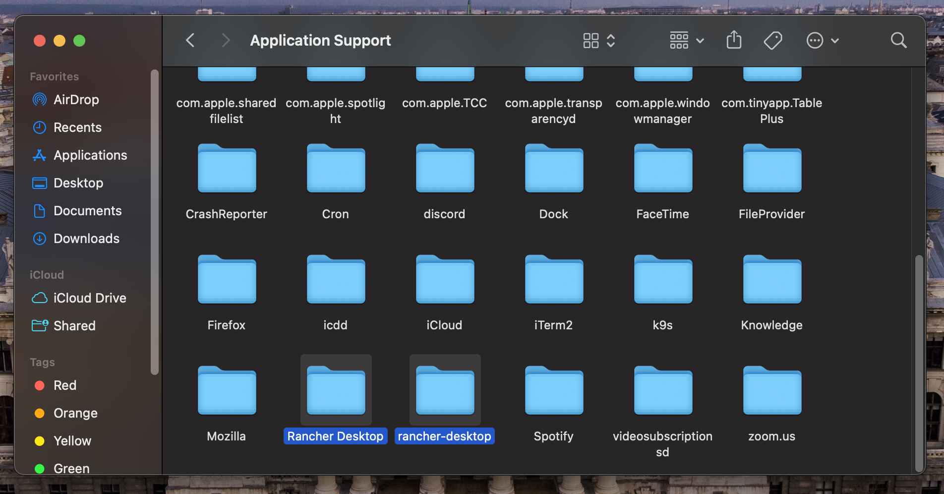 Application Support